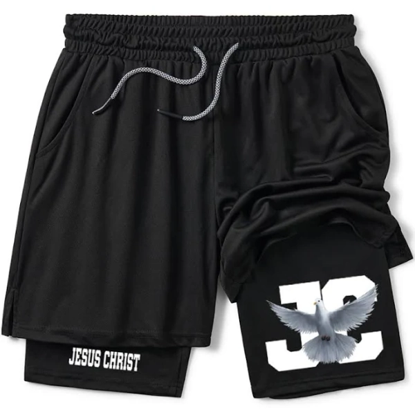 Jesus Christ Christian Performance Shorts