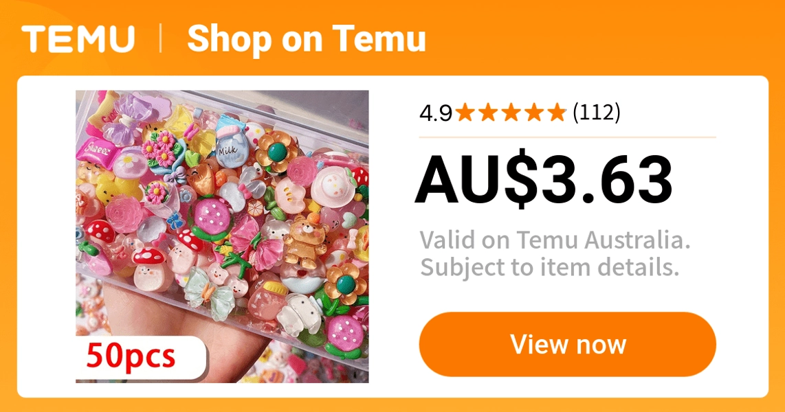 2d flat 50 100pcs mixed resin fruit animal amulets mud nail - Temu Australia