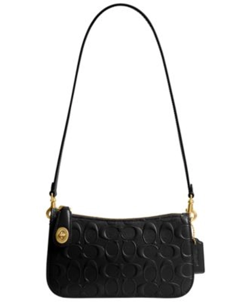 Penn Small Signature Patent Leather Shoulder Bag