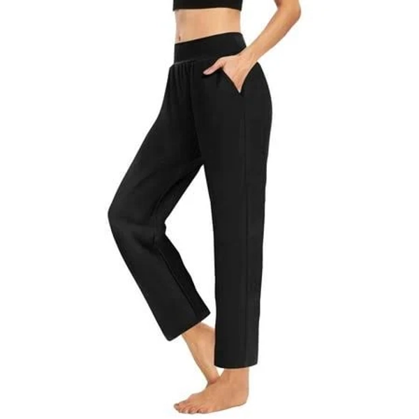 Women's Loose Comfy Capri Yoga Pants with Pockets