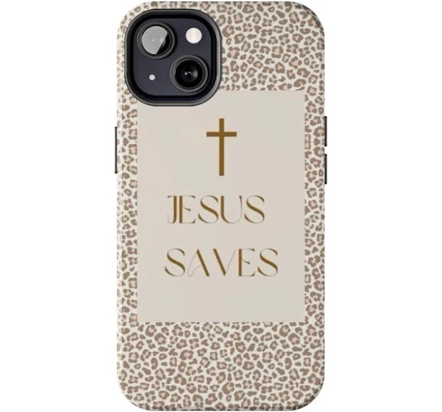 Bible Verse Jesus Saves Phone Case