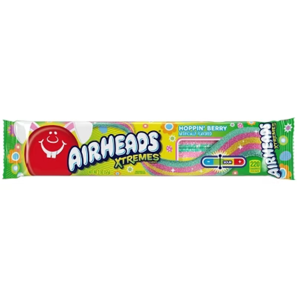 Airheads Xtremes Easter Hoppin' Berry Belts - 2oz