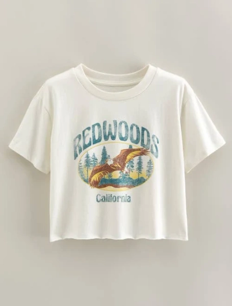 Treasure & Bond Kids' Cotton Graphic T-Shirt