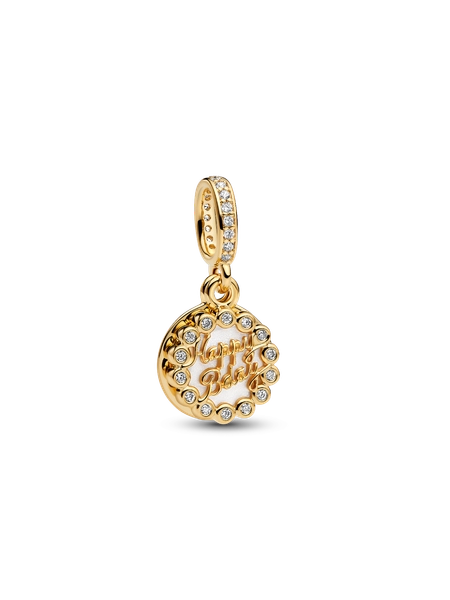 Happy Birthday Cake Dangle Charm