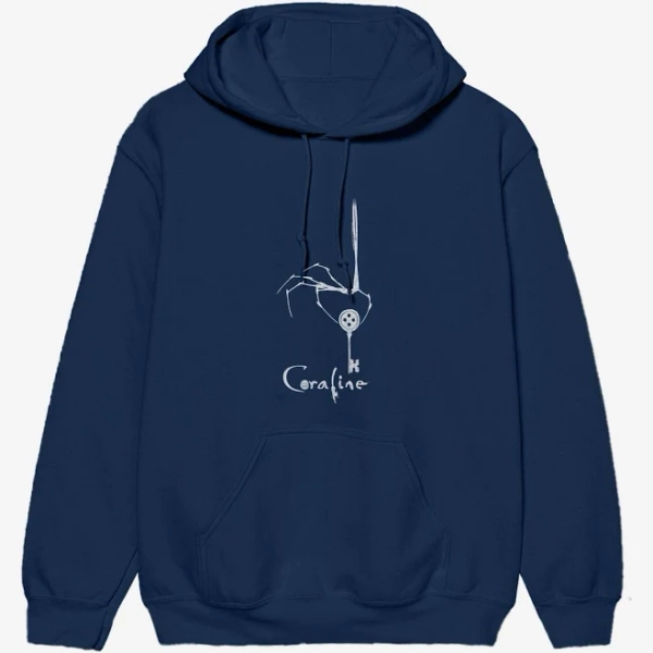 Coraline Skeleton Key Hoodie
