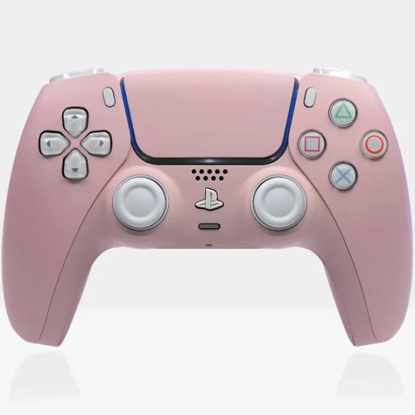 Sakura Pink PS5 Controller