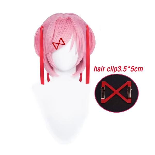IN STOCK Natsuki Wig Doki Doki Literature Club Cosplay Wig for Halloween Wig and Headdress - AliExpress 200000532