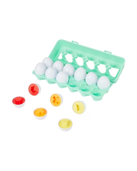 13 Piece Play & Learn Matching Eggs
