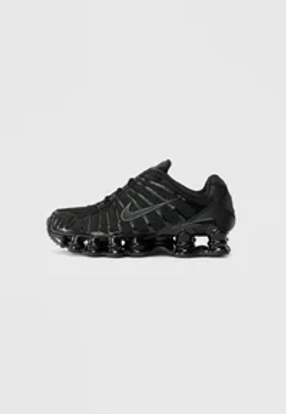 SHOX TL UNISEX - Sneaker low - black/metallic hematite/max orange