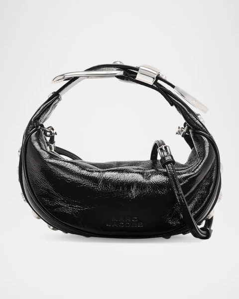 The Crinkle Patent Party Crossbody Bag