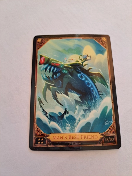 Mans Best Friend Trading Card