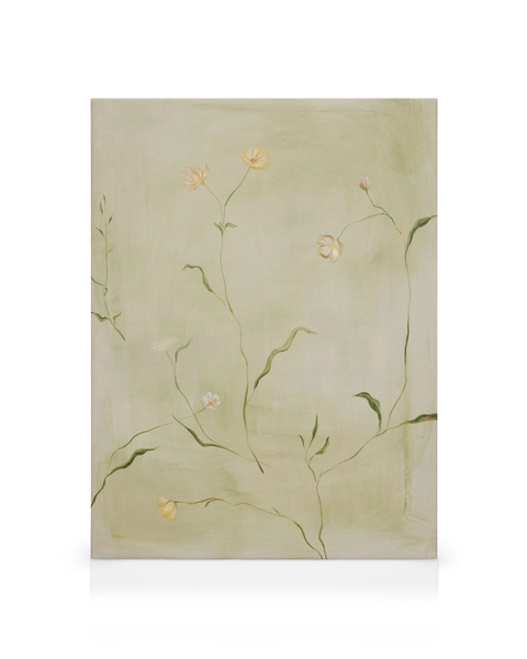Soft Wildflowers Canvas print 12" x 16" in