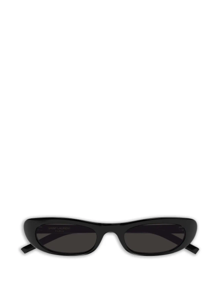 Saint Laurent Eyewear oval-frame Sunglasses | Black | FARFETCH