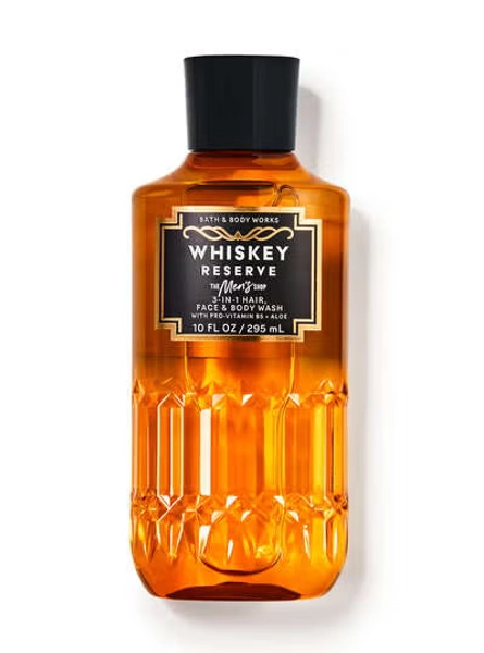 Whiskey Reserve 3-in-1 Hair, Face & Body Wash