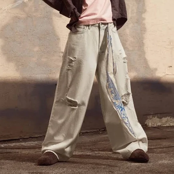 H&M Men's Super Baggy Jeans