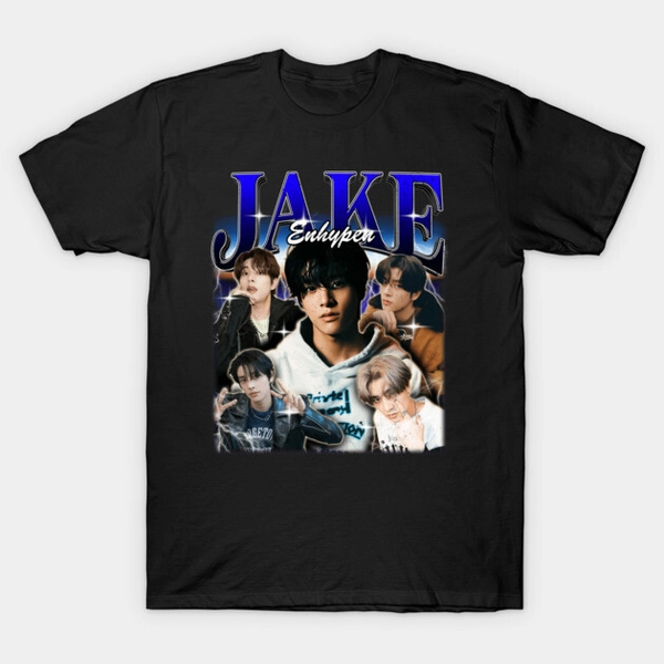Jake Enhypen 90s Kpop Fan T-Shirt