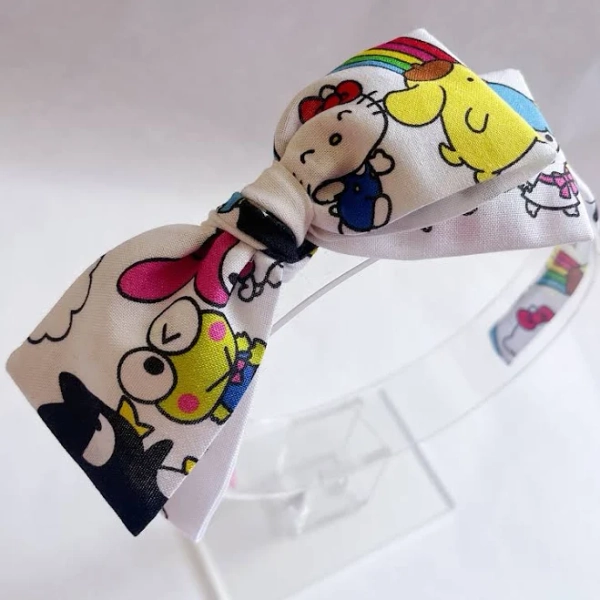 Kitty + Friends Big Bow Headband