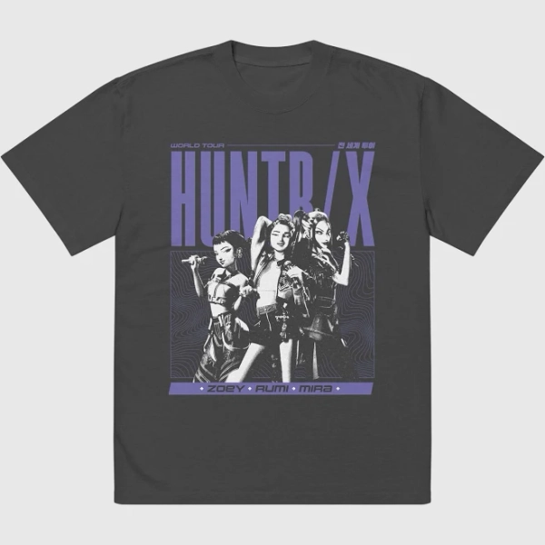 Kpop Demon Hunters Oversized T-Shirt