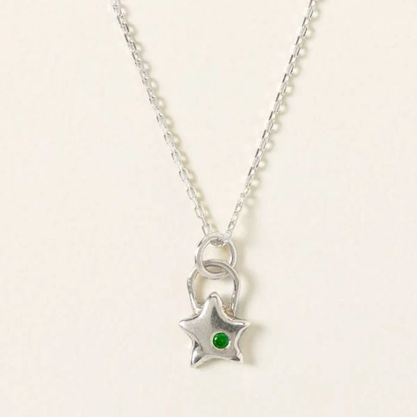 Birthstone Star Necklace Necklaces For Women Christmas Gifts