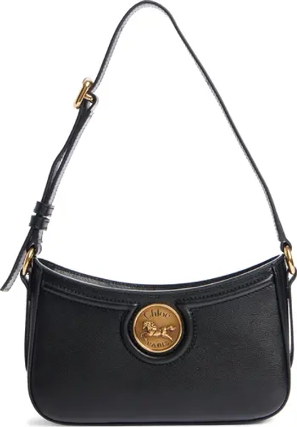 Mini Horse Medal Leather Shoulder Bag
