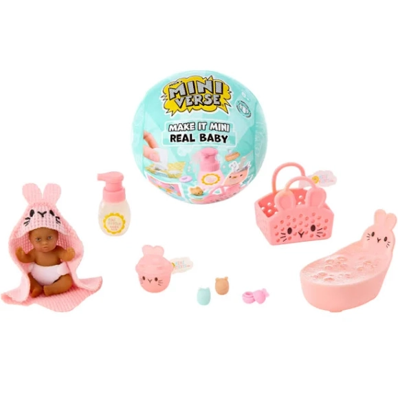 MGA's Miniverse Make It Mini Real Baby Nurture Mini Collectibles