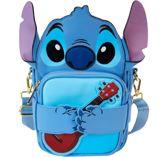 Loungefly Disney Lilo & Stitch Camping Crossbuddies Crossbody Bag