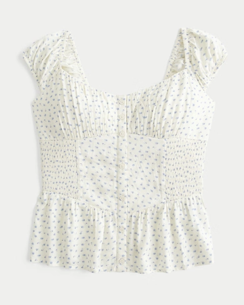 Sweetheart Peplum Top