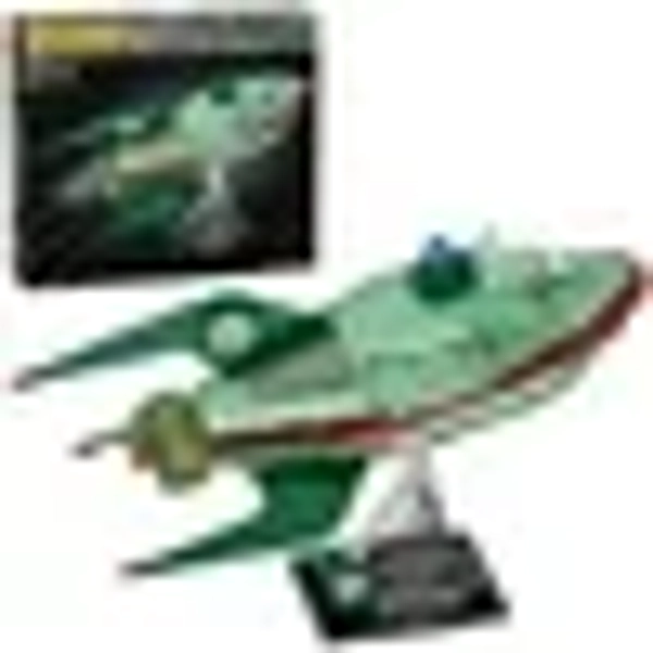 Brickcraft Futurama Planet Express Ship (382 Plastic Pieces) – Sci-Fi Collectible Building Kit & Display Model for Teens & Adults