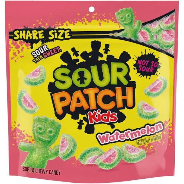 Sour Patch Kids Chewy Candy Watermelon