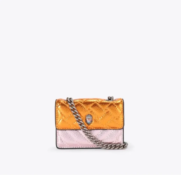 MICRO KENSINGTON Multi-Colored Micro Quilted Cross Body Purse by KURT GEIGER LONDON