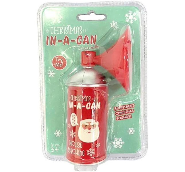 Christmas In A Can Noise Machine