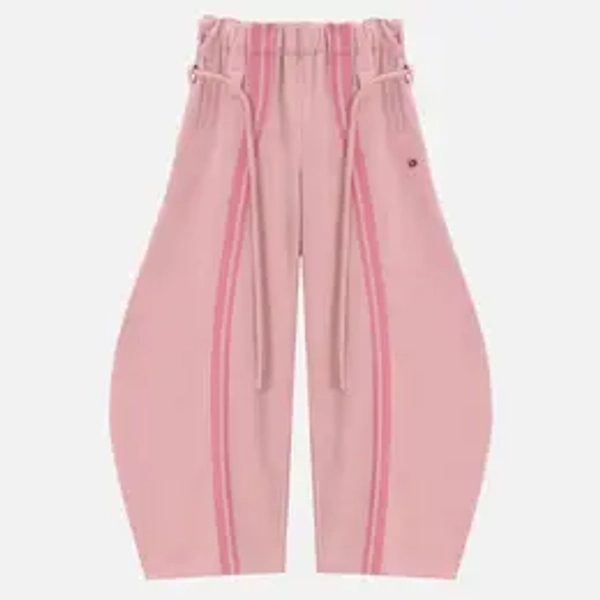 Aelfric Eden Stripe Super Baggy Sweatpants Oversized Barrel Pants Vintage Wide Leg Elastic Waist Lantern Trouser Unisex Basic Bottoms