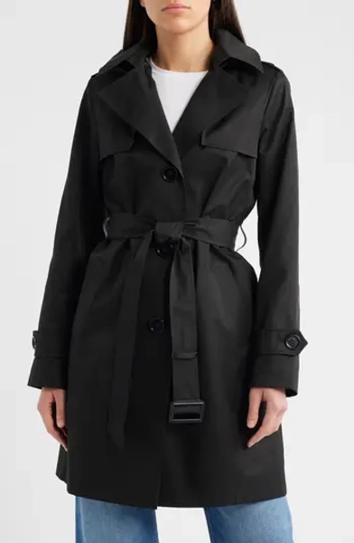 Single Breasted Trench Coat