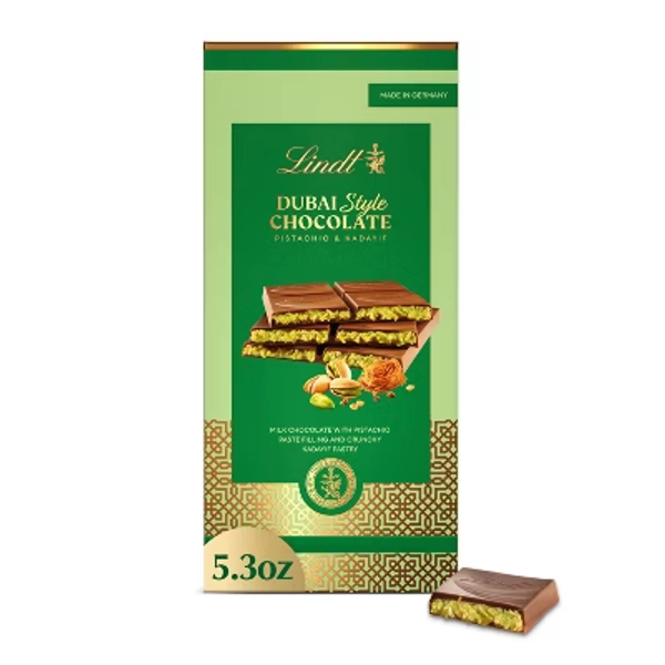 Lindt Dubai Style Chocolate Bar - 5.3oz