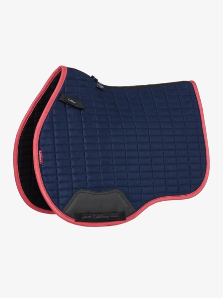 Suede GP Square Navy/Cranberry