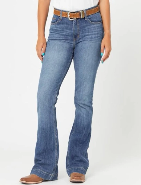 Kimes Ranch Women's Jennifer Mid Wash Jeans