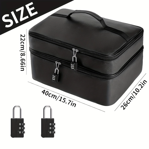 lockable   storage bag large 15 7 x   x 8 7 soft - Temu