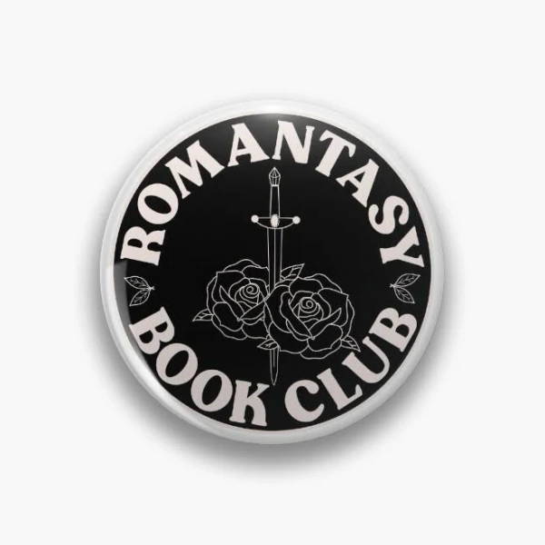 Romantasy Book Club Rose Pin