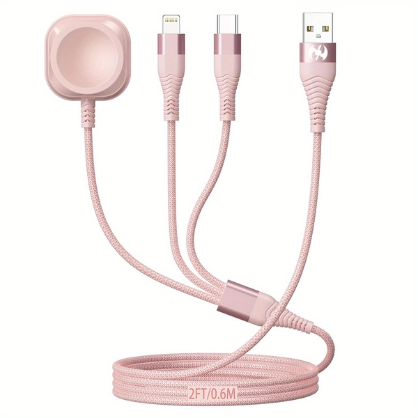 watch charger multi charging cable 24inch travel essentials - Temu