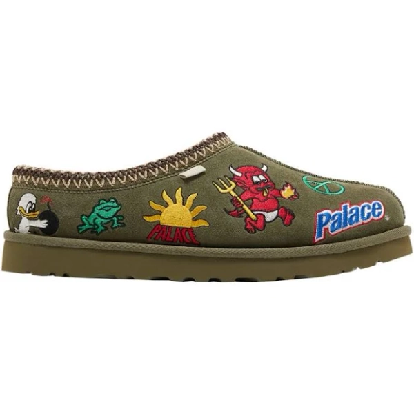 UGG x Palace Tasman Suede Slippers