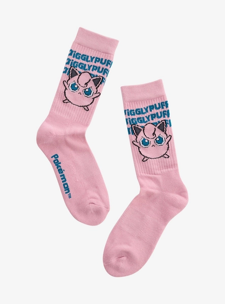 Pokémon Jigglypuff Crew Socks — BoxLunch Exclusive