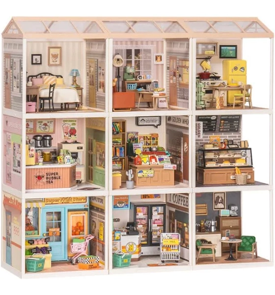 Creative DIY Gift Rolife Super Creator Miniature House