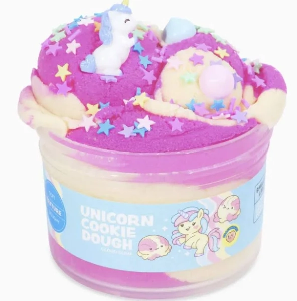 Peachybbies Unicorn Cookie Dough Slime