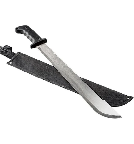 Gordon 18 in. Serrated Blade Machete