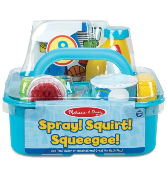 Melissa & Doug Spray, Squirt & Squeegee Play Set