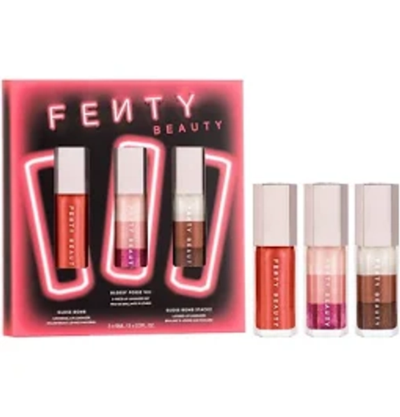 Fenty Beauty Glossy Posse VIII 3-Piece Lip Luminizer Set