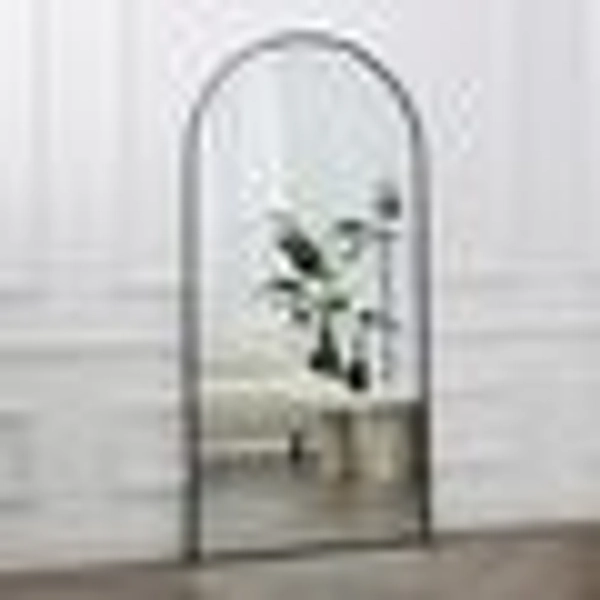 Anax Full Length Arch Mirror 170x80cm - Black