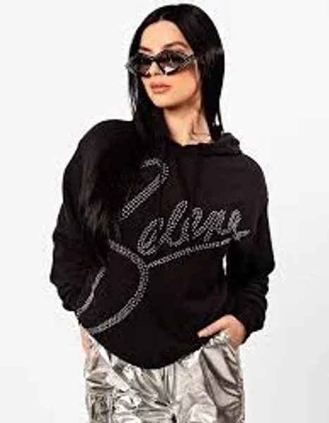 Selena Rhinestone Hoodie