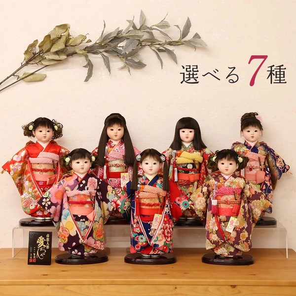 市松人形 齊藤公司作 10号  雛人形 ひな人形 初節句 お祝い