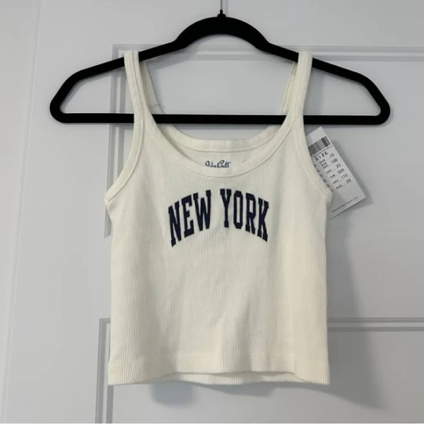 Brandy Melville New York Beyonca Crop Tank
